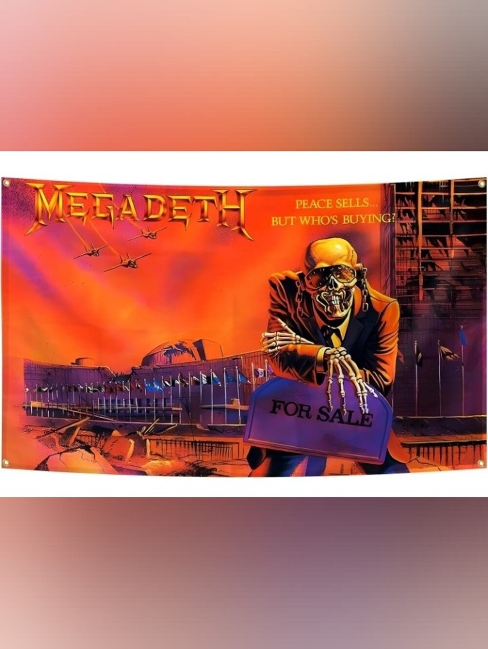 Megadeth 'Peace Sells... But Who's Buying?' Wall Decor 3x5